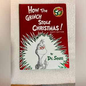 How the Grinch Stole Christmas 50th Anniversary Book